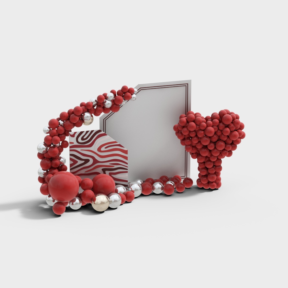 Outdoor wedding European style decoration