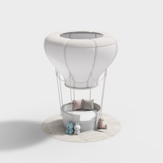 Décoration de montgolfière de mariage d'extérieur