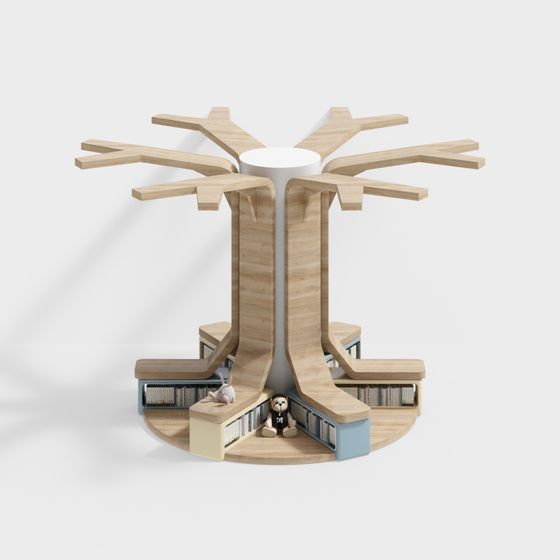 Unique Wisdom Tree 3D Model for Creative Projects