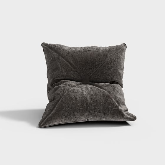 Stylish Comfortable Pillow 3D model for Home Interiors