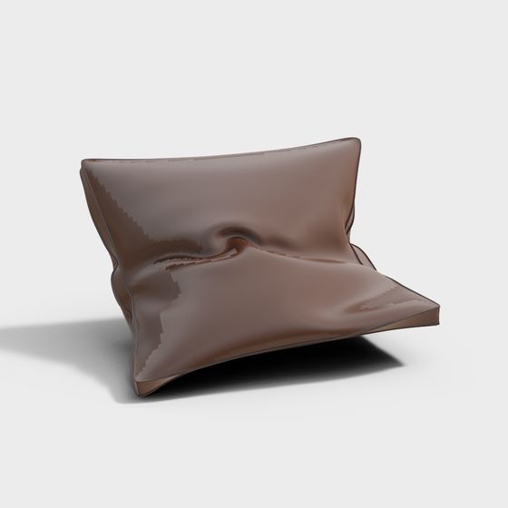 Sleek Low-Poly Sofa 3D model