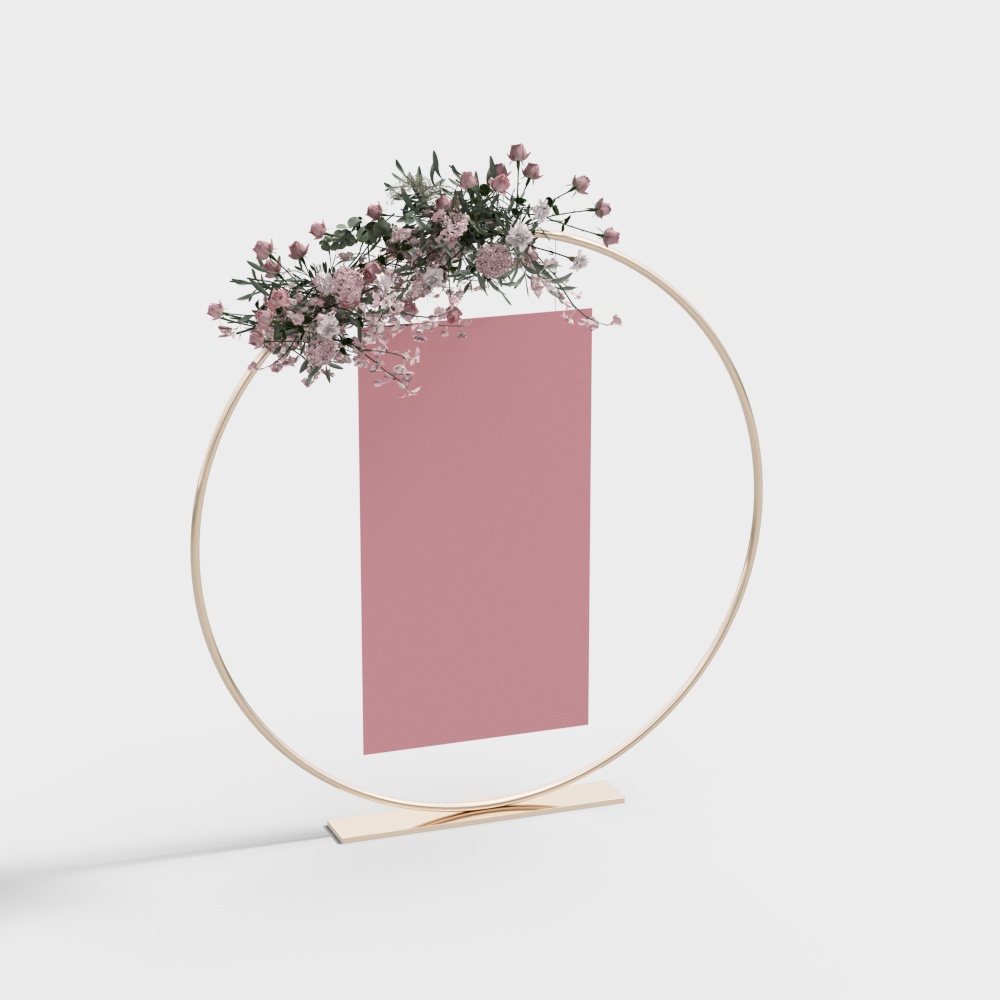 Panneau de guide de mariage en extérieur