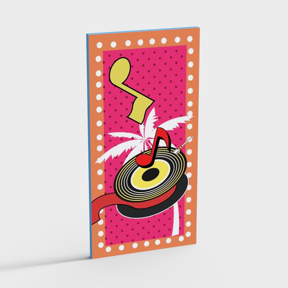 telón de fondo del escenario del festival de música