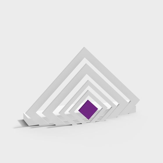 Layered Geometry 3D model