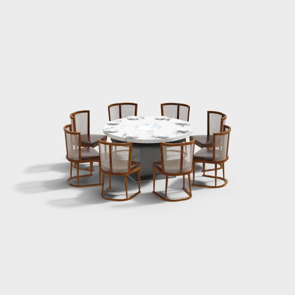 Tables et chaises pour mariage chinois à l'hôtel