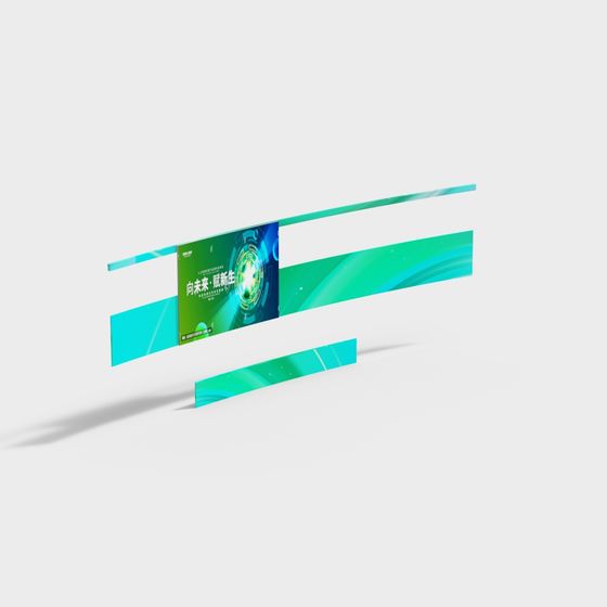 Futuristic Low-Poly 3D Model for Creative Projects