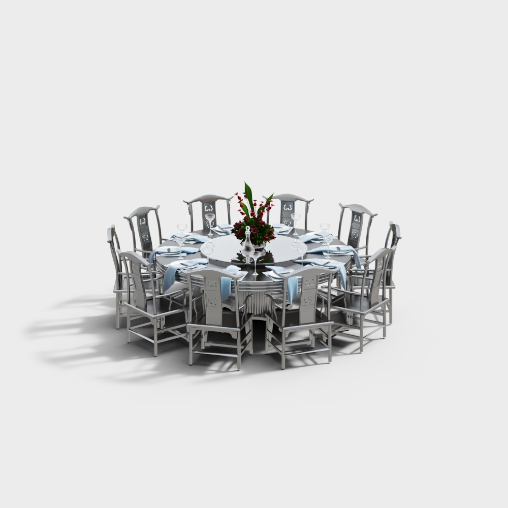 Hotel Chinese wedding tables and chairs