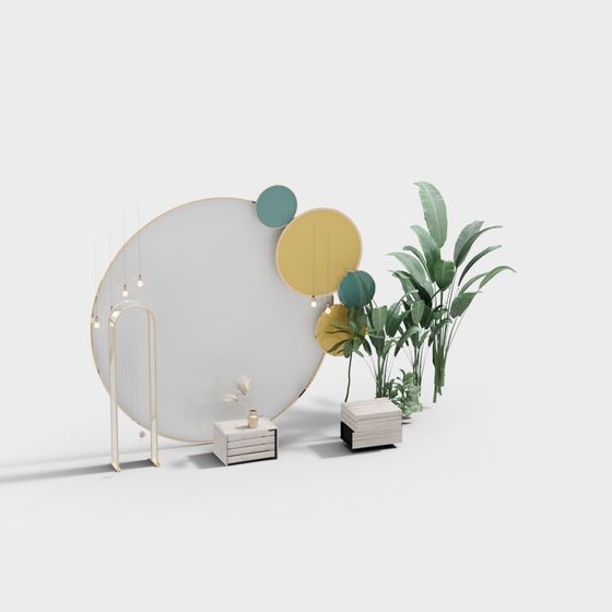 Urban Oasis 3D model