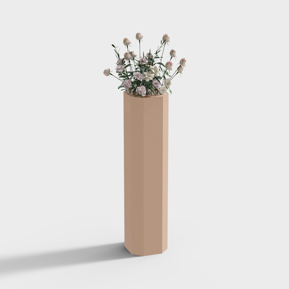 cột hoa cưới cỏ