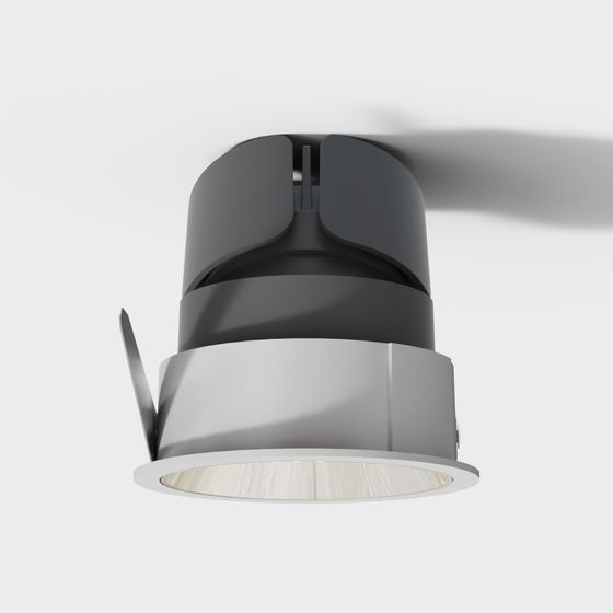 Elegant Embedded Light Fixture 3D model