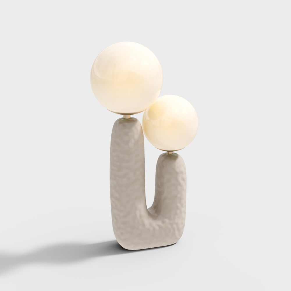 Wabi-sabi Style Table Lamp