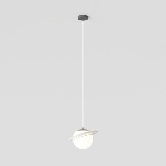 Modern Minimalist Planetary Pendant Light 3D model