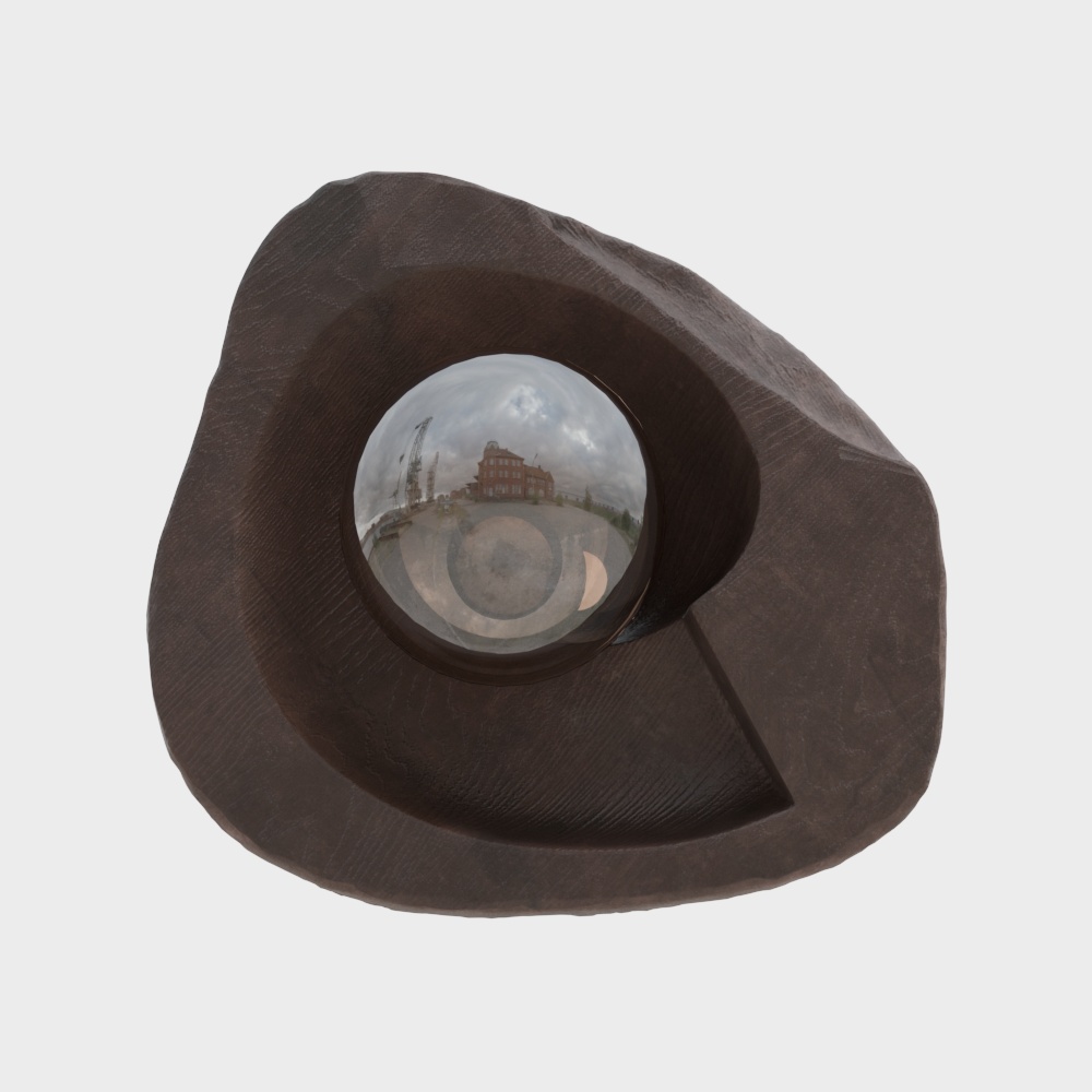 Wabi-Sabi Style Solid Wood Wall Lamp