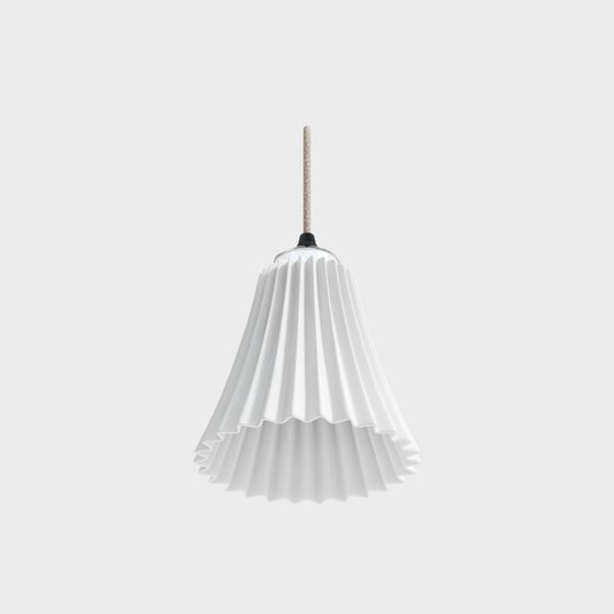 Wrinkle Pendant Light 3D model