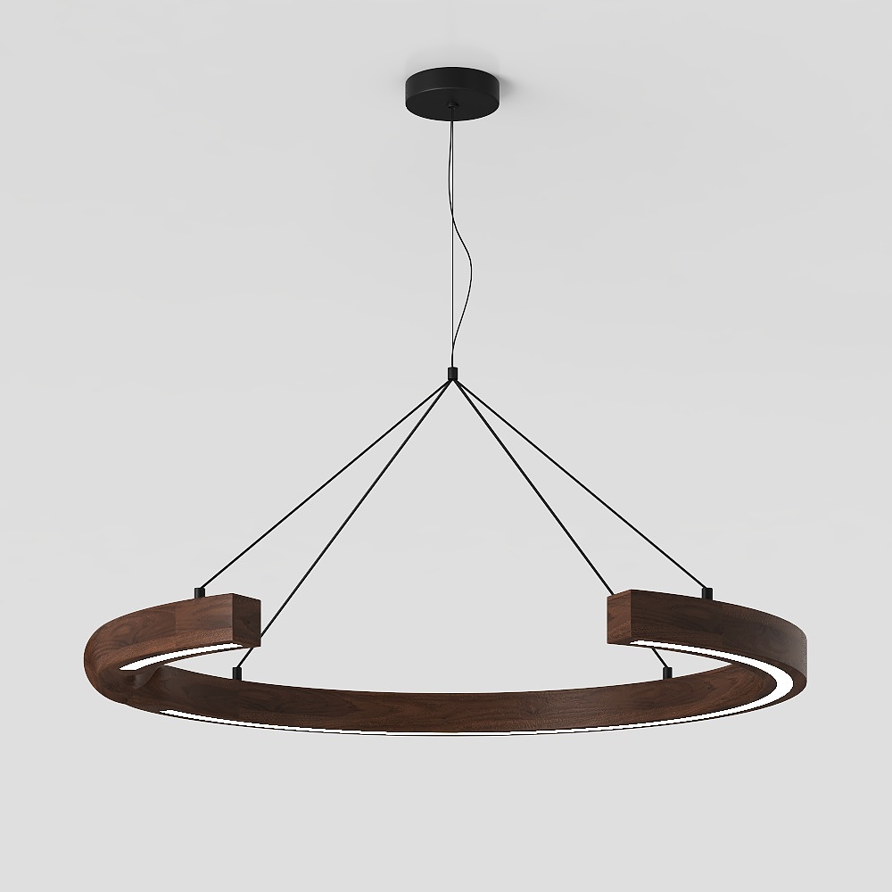 Stylish 3D Pendant Light Model for Modern Interiors