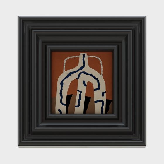 Abstract Human Framework 3D Model for Creative Projects