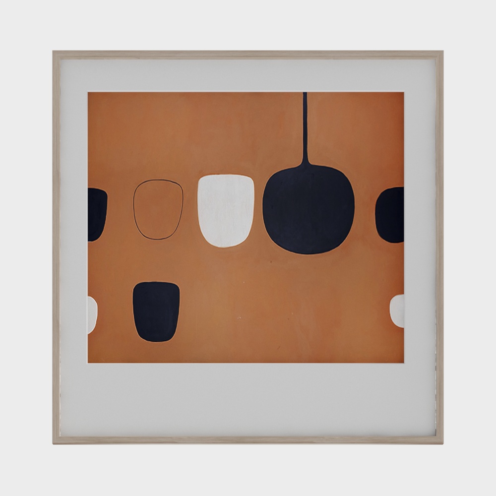 Abstract Art 3D Model in Low Polygon Style
