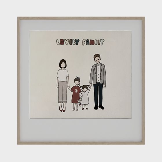 Lovely Family Low-Poly 3D Model for Creative Projects