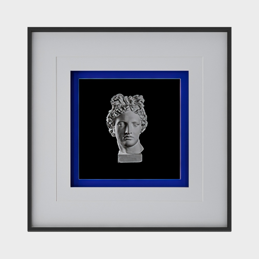 Ancient Goddess Head 3D model