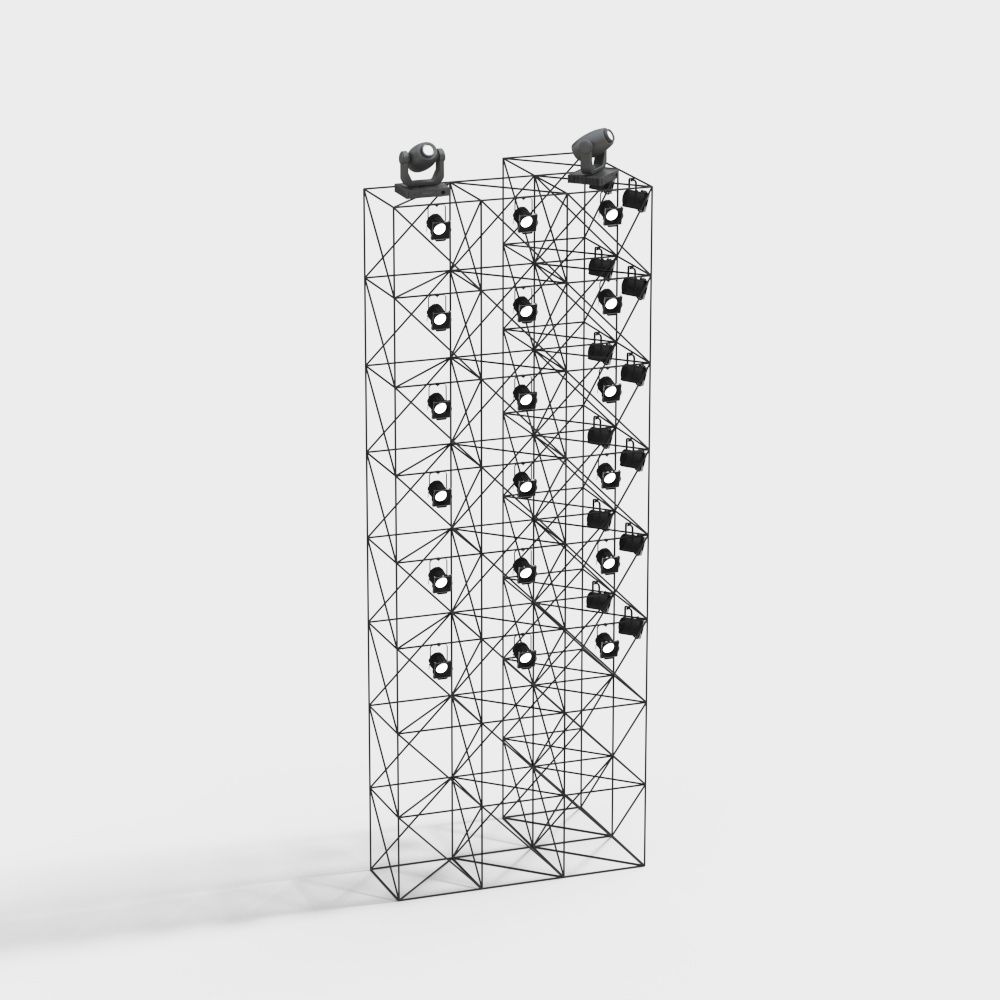 Stage lighting stand left small