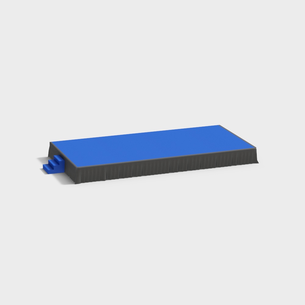 Pool and Steps 3D model