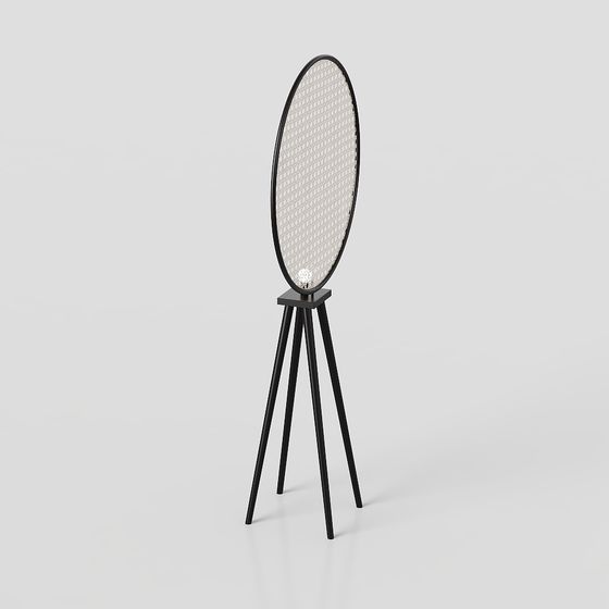 Minimalist Floor Lamp 3D model