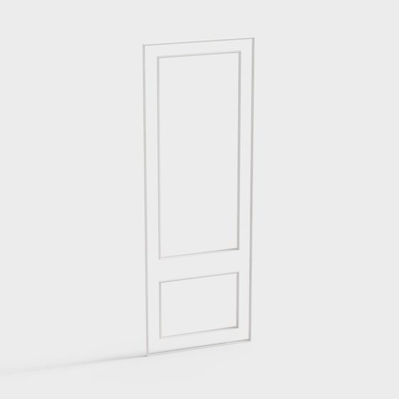 Minimalist Door 3D model