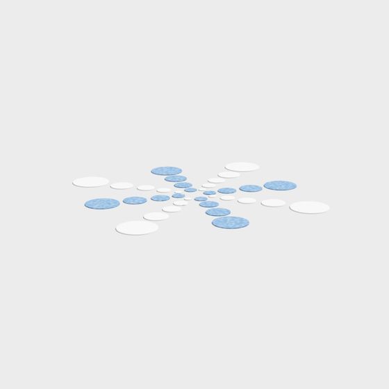 Futuristic Water Wings 3D Model