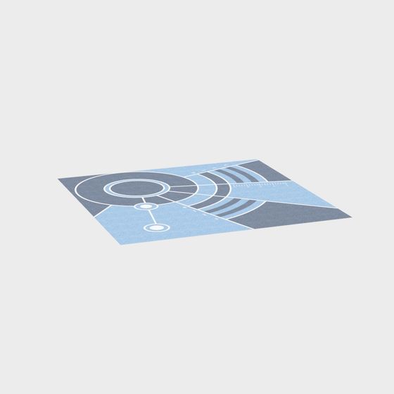 Futuristic Interface 3D Model for Creative Projects