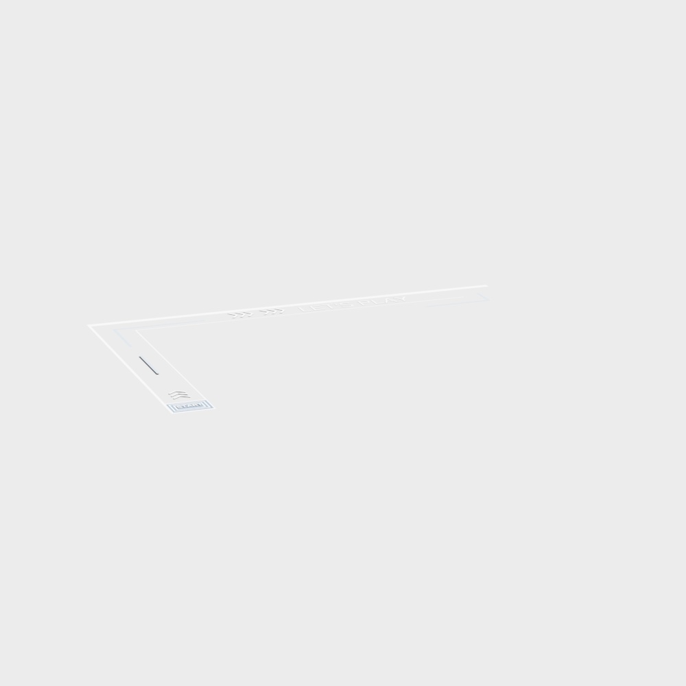 Futuristic Tech Desk 3D model for Designers and Architects