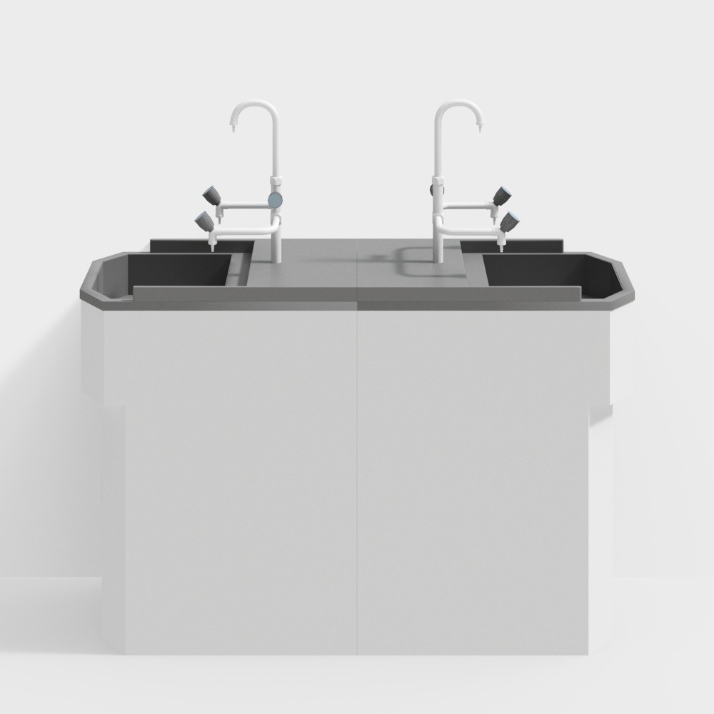 Physics classroom wash basin