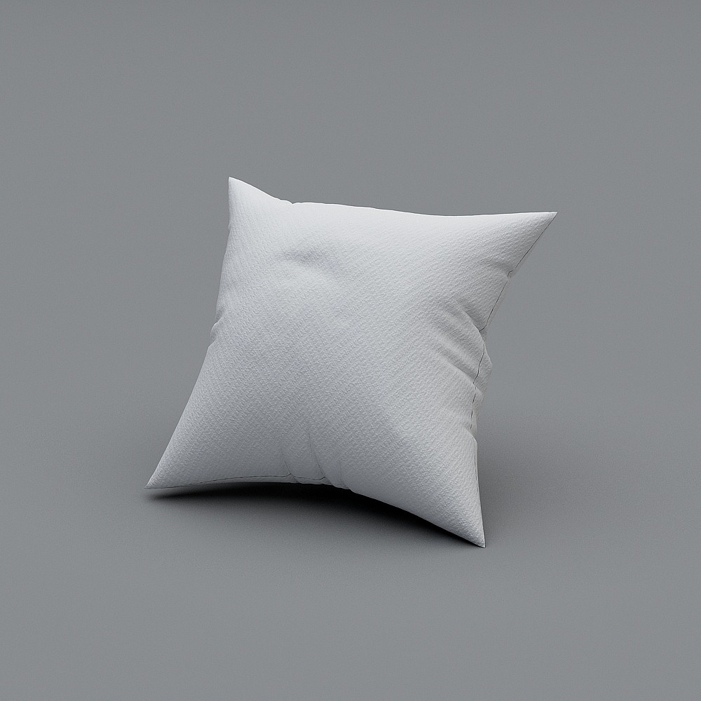 Cozy Cushion 3D model for Modern Interiors