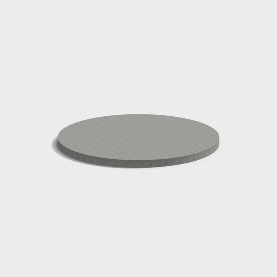 Elegant Minimalist Round Platform 3D model