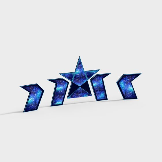 Galactic Star 3D model