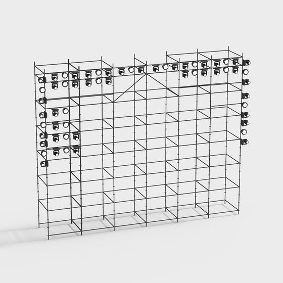 Stage Lighting Framework 3D model for Creative Projects