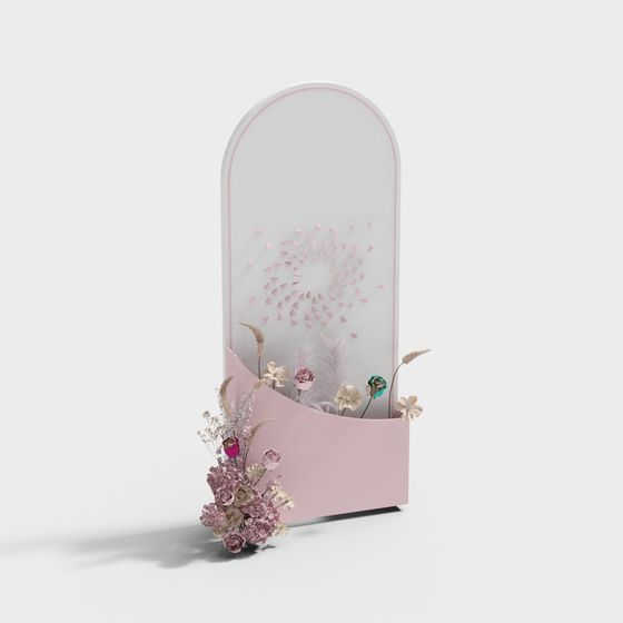Dreamy Garden Screen 3D model