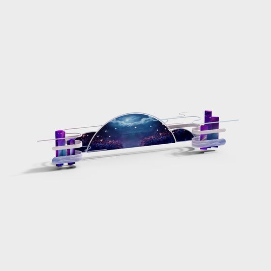 Star Dream Bridge 3D model