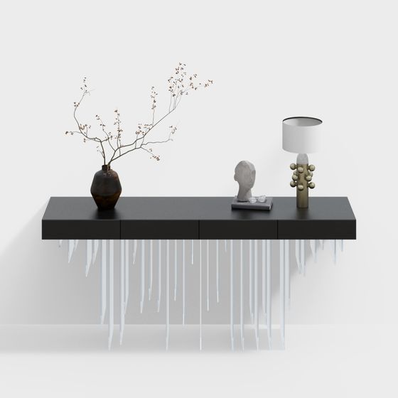 Icicle Console 3D model