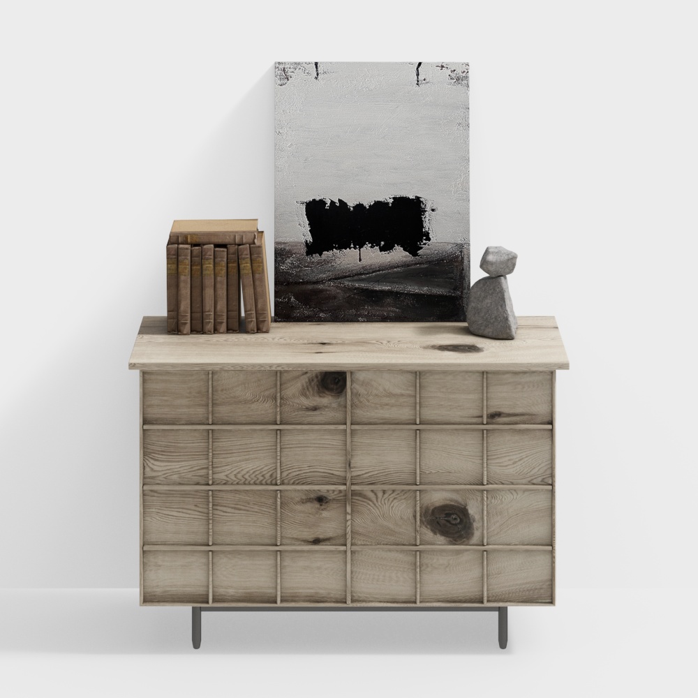 gabinete de entrada Wabi-Sabi