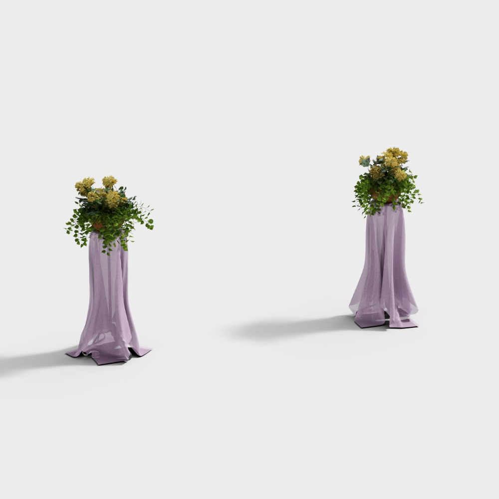 outdoor wedding flowers