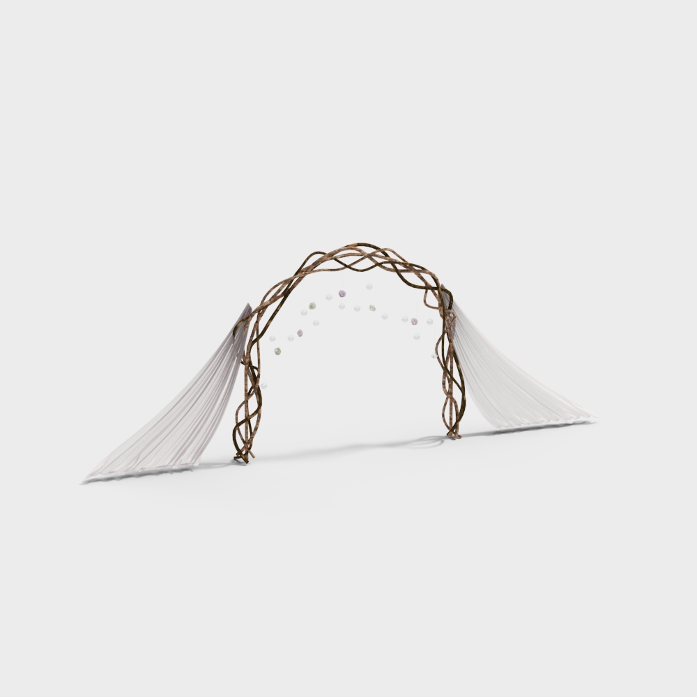 Lawn Wedding Vine Flower Gate