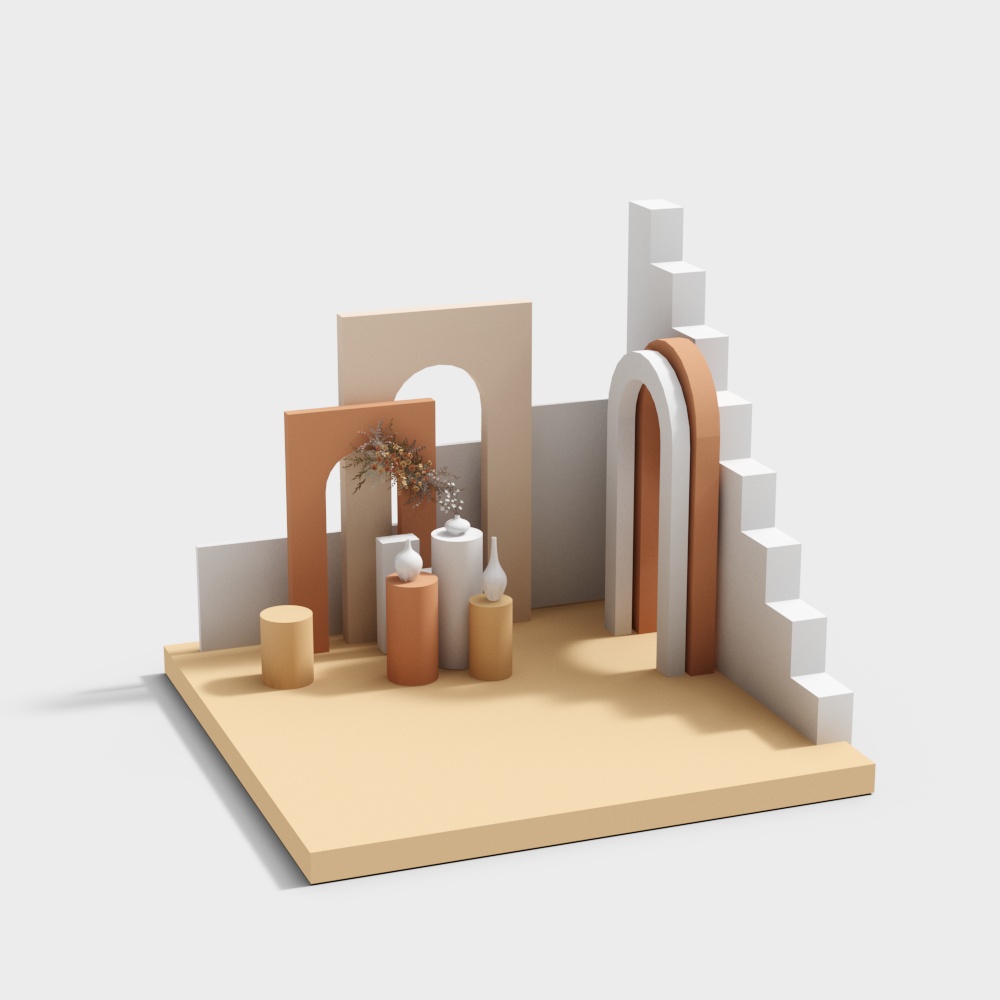 Simple and beautiful decoration for lawn wedding