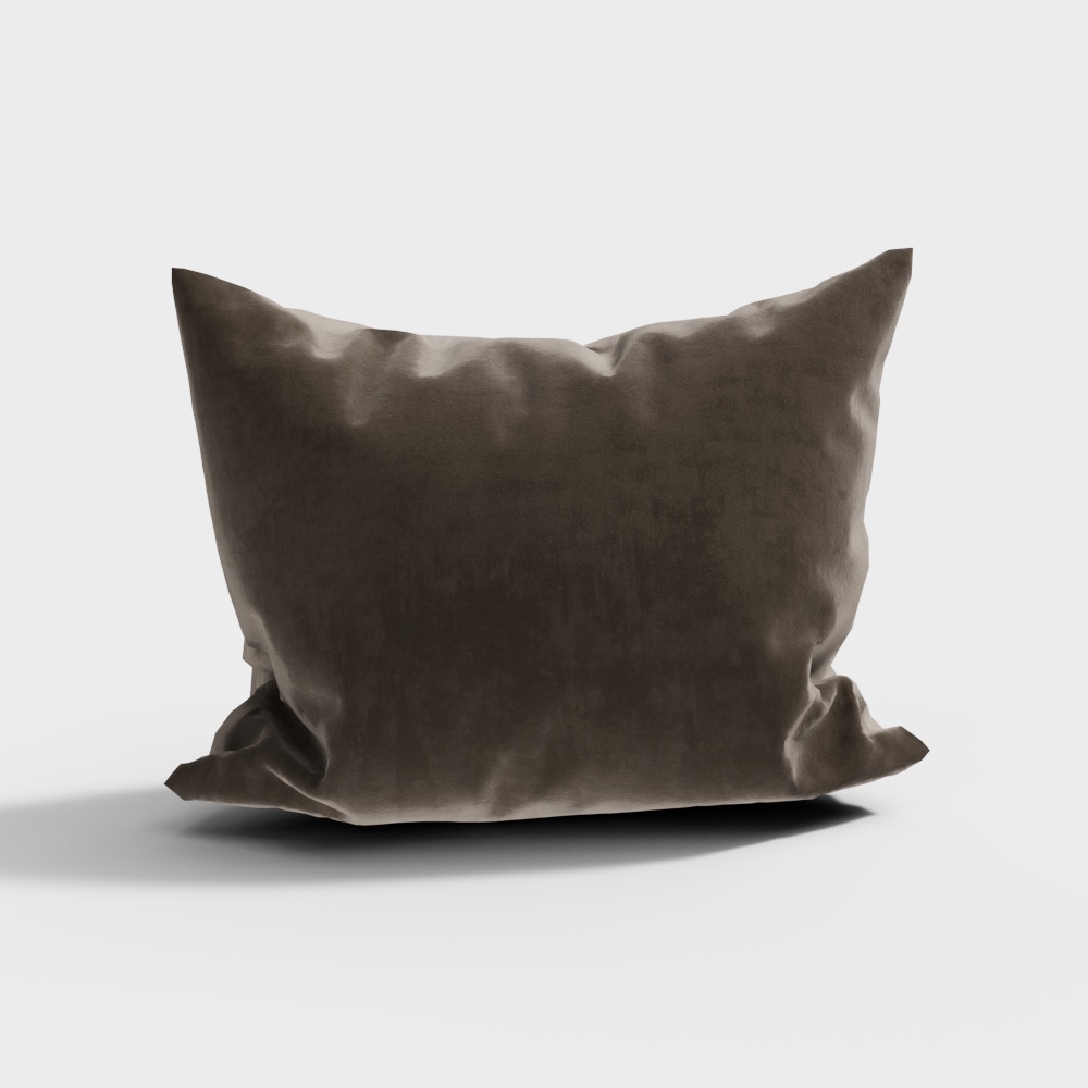 brown pillow
