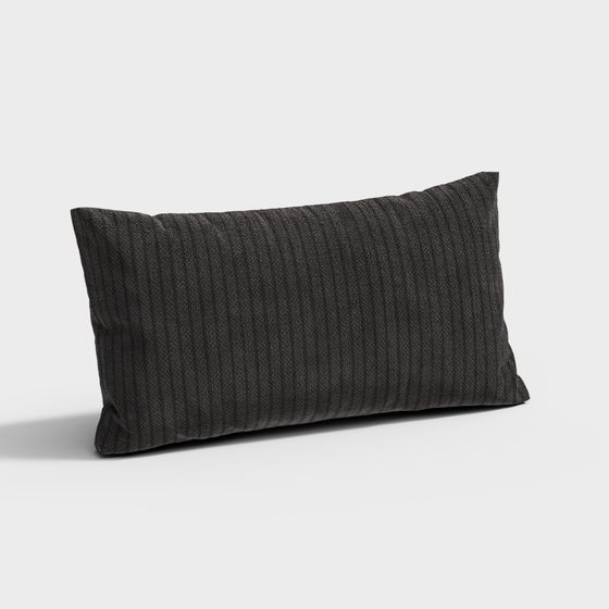Stylish Low-Poly Pillow 3D model for Cozy Spaces