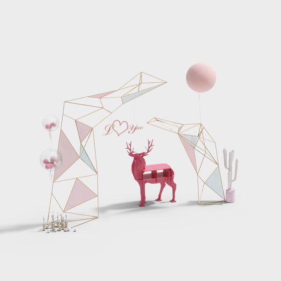 Geometric Dreamland 3D model