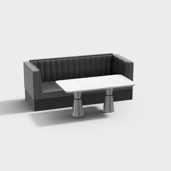 City Corner Sofa 3D model for Urban Interiors