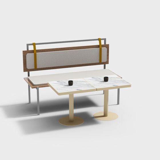 City Corner Coffee Table 3D model
