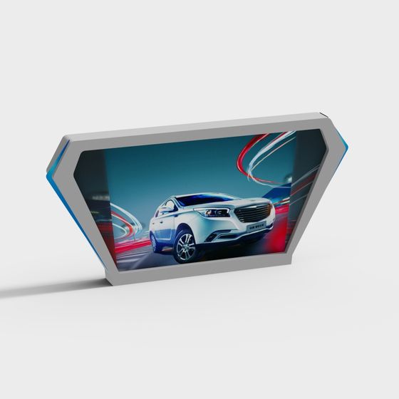 Car Display Frame 3D model