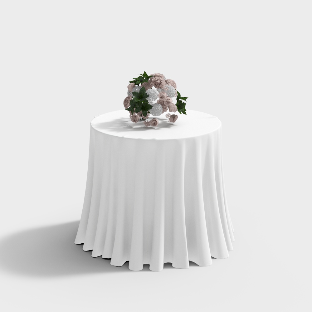 Lawn wedding small dining table