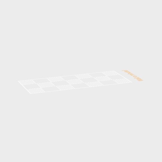 Stylish Low Poly Chessboard 3D model